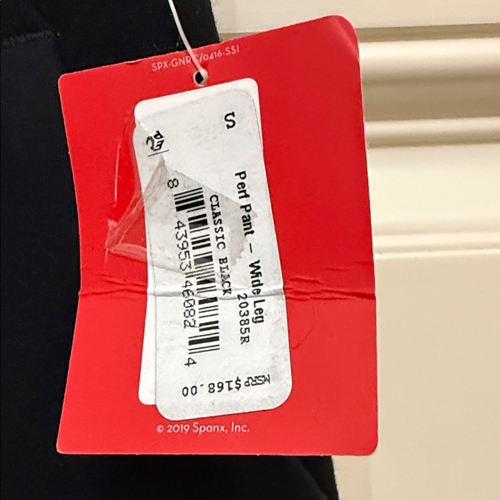 NWT Spanx Perf Women's Black Wide-Leg Pants size small - Picture 2 of 10